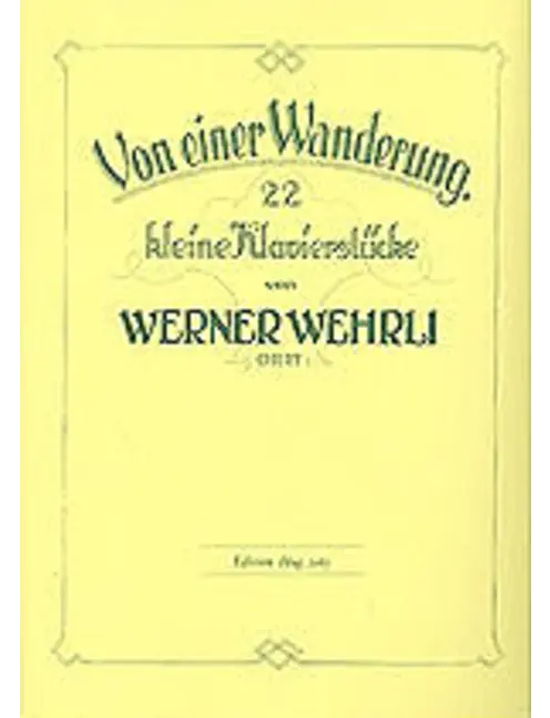 Von einer Wanderung